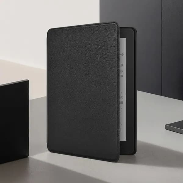 Чехол для Kindle Paperwhite 12-го поколения 2024 года и Kindle Colorsoft Signature Edition, магнитный, чёрный