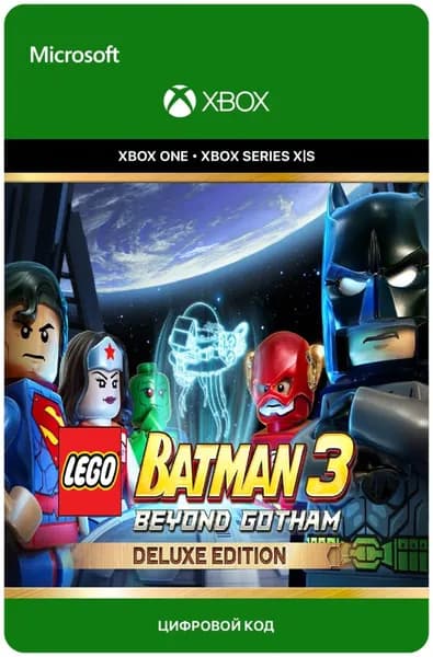 Игра LEGO Batman 3: Beyond Gotham Deluxe Edition для Xbox One/Series X S, электронный ключ