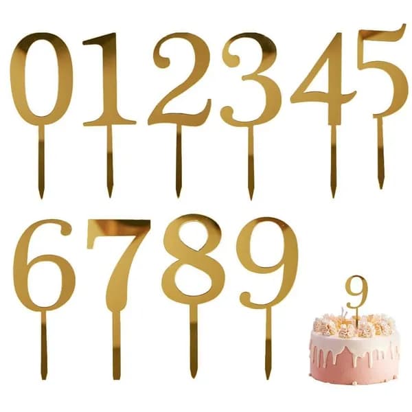 Топпер для торта, 10 шт, 10 уп.