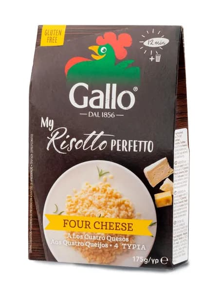 Рис Ризотто Riso Gallo 4 сыра, 175 г