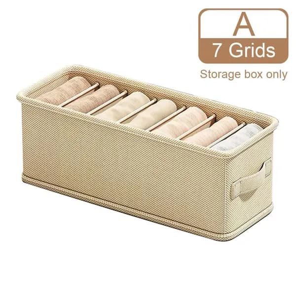 Кофр для хранения вещей 32x12x12 см 1 шт бежевый
