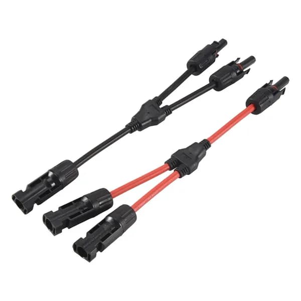 Разветвитель для солнечных панелей m/ff / f/mm, пара кабелей 30 a 1000 v dc. ip67, xlpe