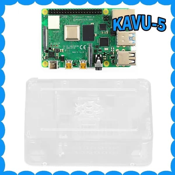 Чехол для Raspberry Pi 4 прозрачный
