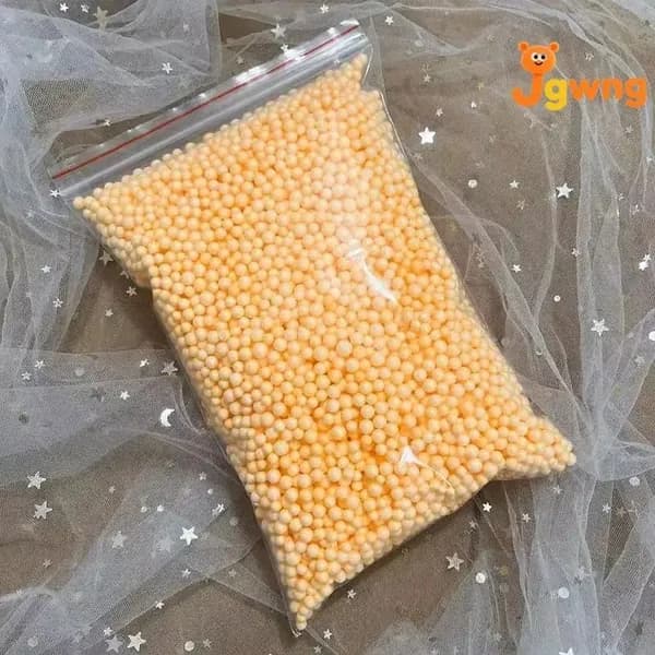 Эксклюзивный набор разноцветных пенопластовых сфер Макорон применяется для декора подарков.