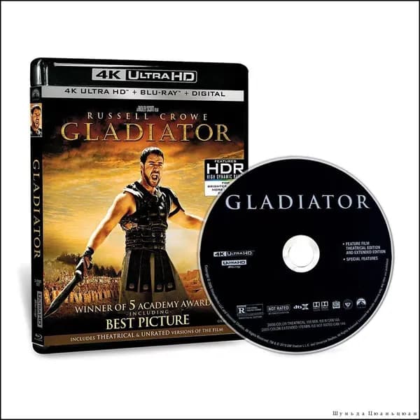 4K UltraHD Гладиатор 2 (2024) НОВИНКА Blu-ray 50Gb (блю рей)