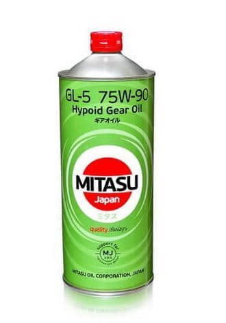 Масло трансмиссионное синтетическое Gear Oil 75W-90, 1л MITASU