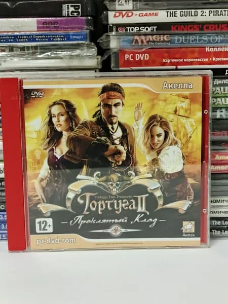 Видеоигра Tortuga Two Treasures (Тортуга 2: Проклятый клад) 2007 PC DVD