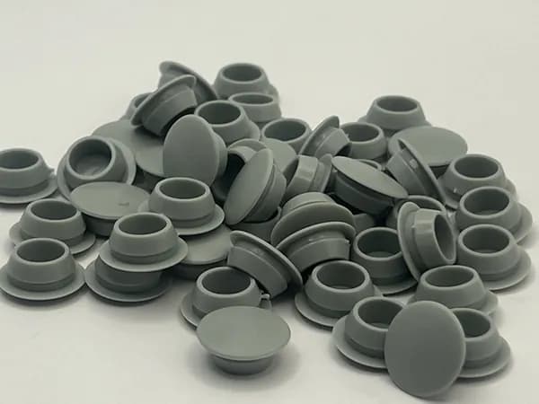 Alutech, Заглушка ПВХ PP12, 1112603, серый, 12 мм, 25 шт.