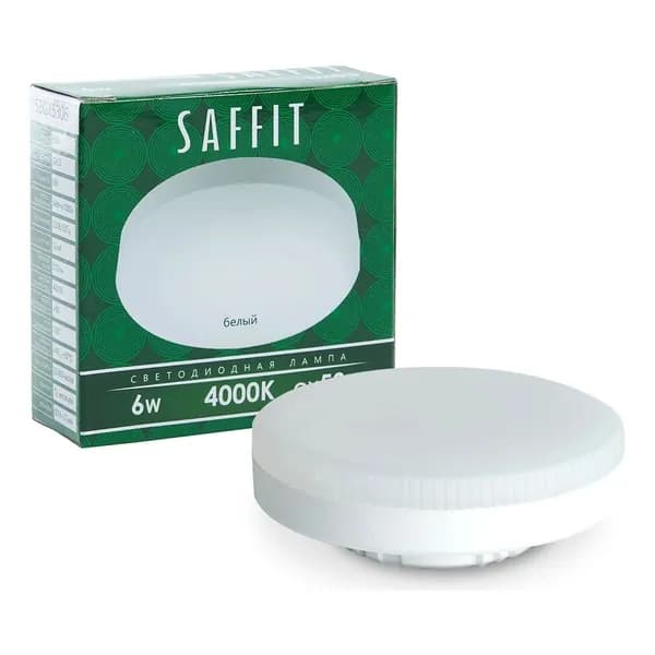 Светодиодная лампа SAFFIT SBGX5306 GX53 6W 4000K 55195