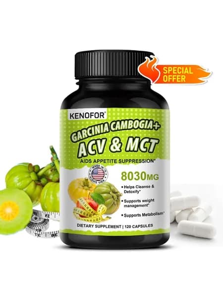 Garcinia Cambogia: Сжигание жира, снижение веса, блокировка углеводов, подавление аппетита. 60/120 капсул.