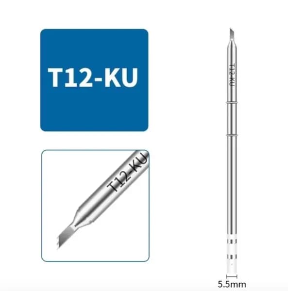 Набор медных жал для паяльника T12-KU