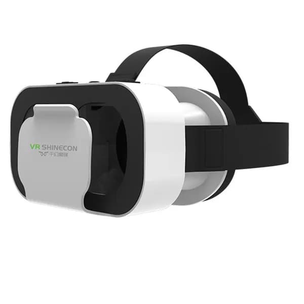 ( T R) BOX 5 Mini Очки 3D-очки виртуальной реальности VR-гарнитура совместим с Cardboard Smartp белый
