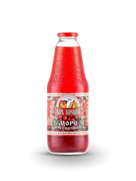 Морс брусничный Царь Берендей, 1 л