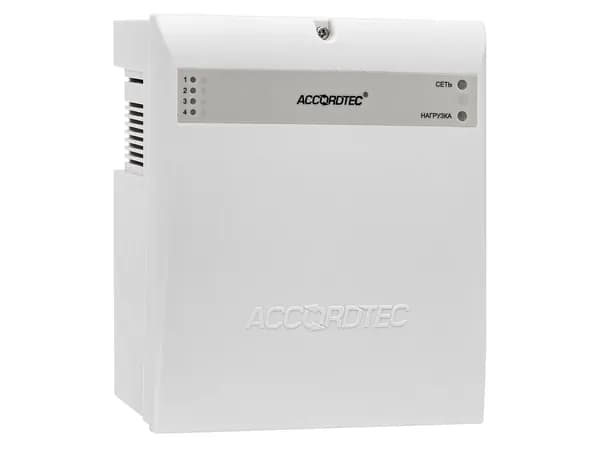 ББП-40 v.4 (исп.01) (AccordTec) Источник бесперебойного питания 12В 4А (1*7Ач)(ЗАЩИТА) Регулировка