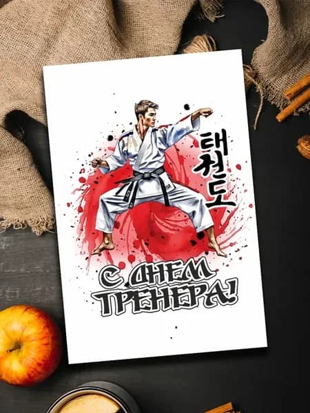 Магнит тренеру по тхэквондо