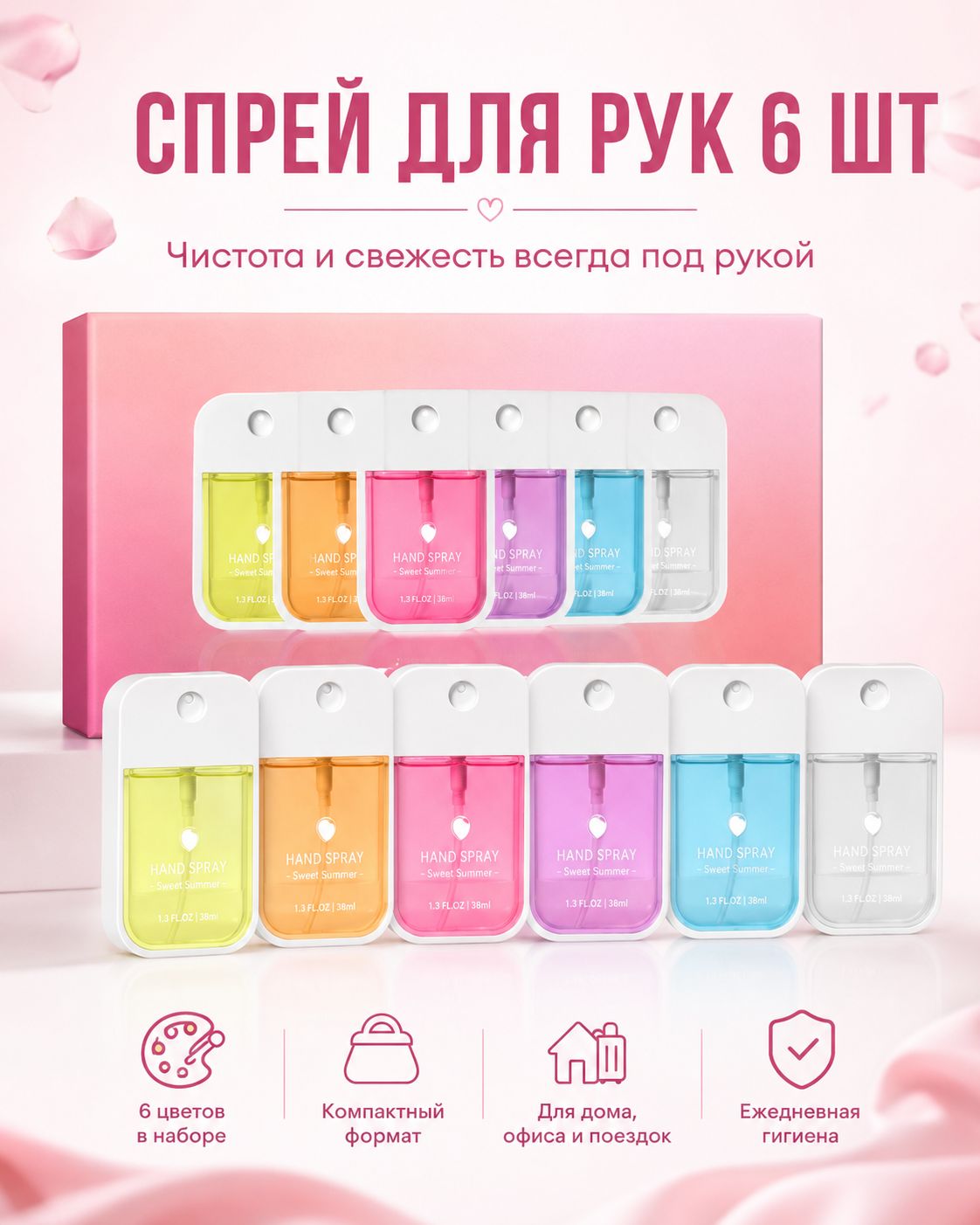 Карманное антисептик для рук