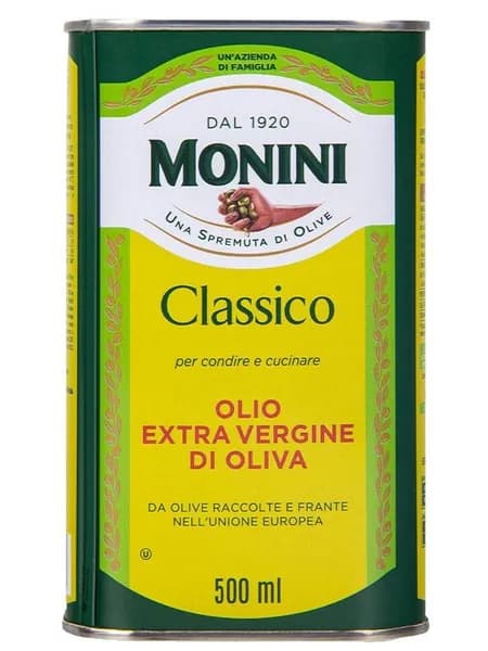 Масло оливковое Monini Classico Extra Virgin ж/б, 500мл
