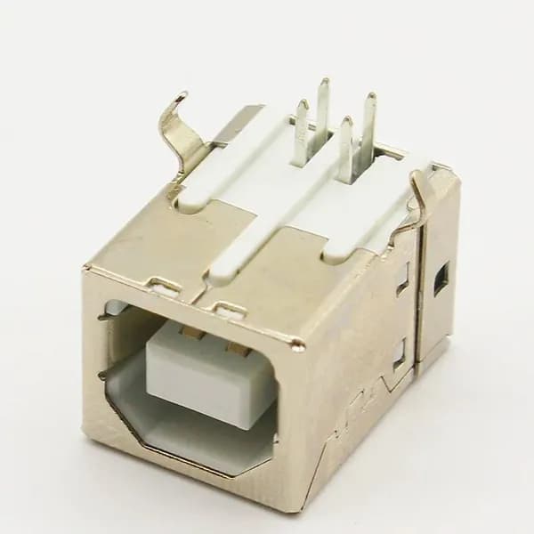 USB-разъем для принтера или МФУ, белый, USBB-1J
