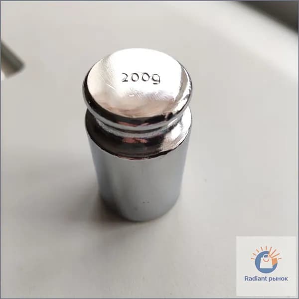 Качественный грузик 200 г для весов