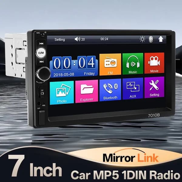 HIPPCRON Устройство головное, диагональ: 7", 1 DIN