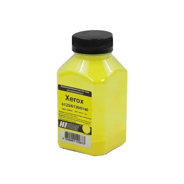 Тонер Xerox Phaser 6125 6130 6140 (Hi-Black) Y, 30г