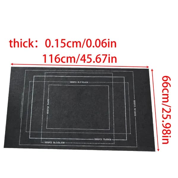 Рулонный коврик-пазл Jigsaw Puzzle Roll Mat Saver - экологически чистый войлочный материал для магазина 1500шт