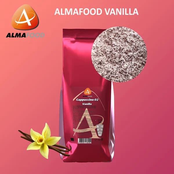 Капучино AlmaFood 02 Vanilla ( Капучино Ваниль )1 кг
