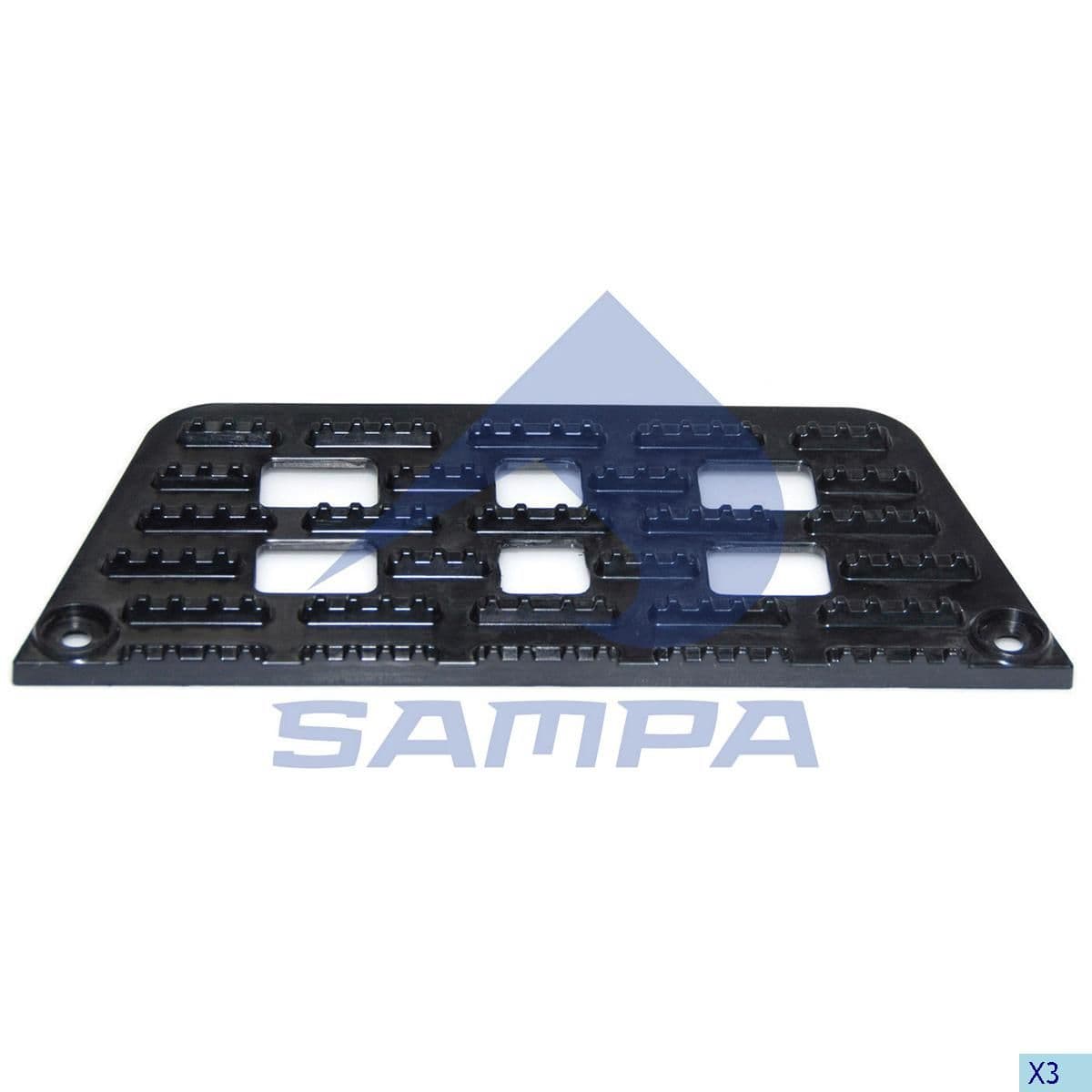 Ступенька подножки ACTROS 2 - ACTROS 3 Sampa 1810 0402