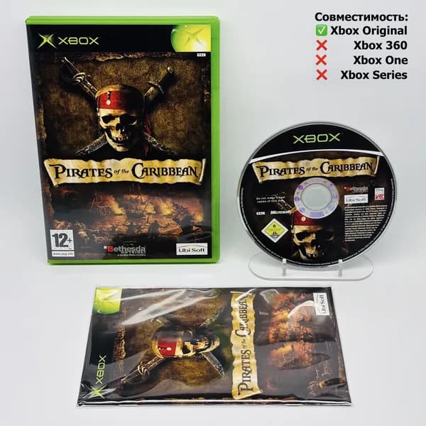 Игра Pirates of the Caribbean Xbox Original (Лицензия) (Xbox, Английская версия)
