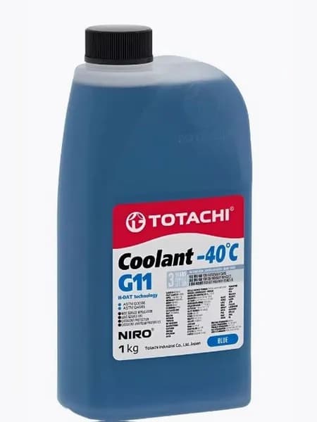 TOTACHI NIRO Coolant BLUE -40С 1кг Охлаждающая жидкость(антифриз)