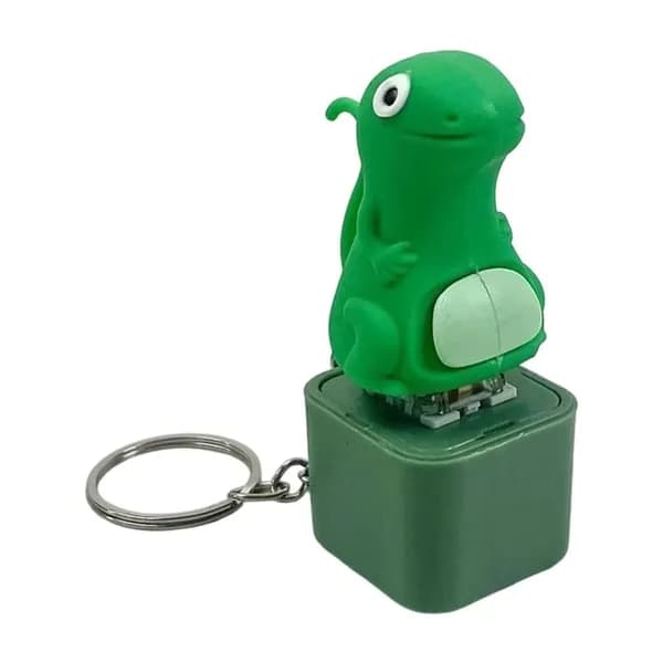 Светящаяся игрушка-брелок ящерица с USB-зарядкой, - Толстая модель