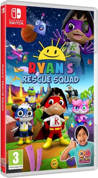 Игра Ryan's Rescue Squad (Nintendo Switch, Nintendo Switch 2, Английская версия)