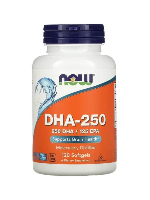 Омега-3 DHA 250 мг, 120 капсул