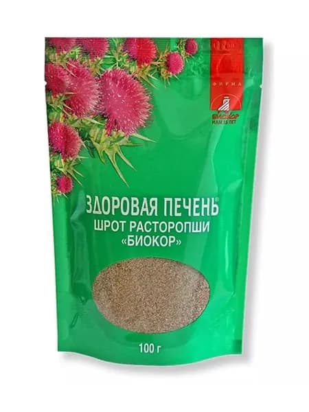 Расторопша шрот Биокор, 100г