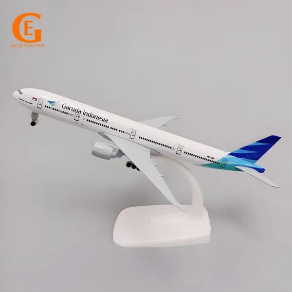 Металлическая Модель Самолета Garuda Indonesia Боинг 777, 20CM С Колесами