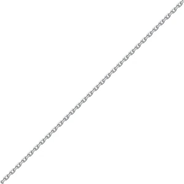 Цепь якорь серебро 925 пробы 585GOLD