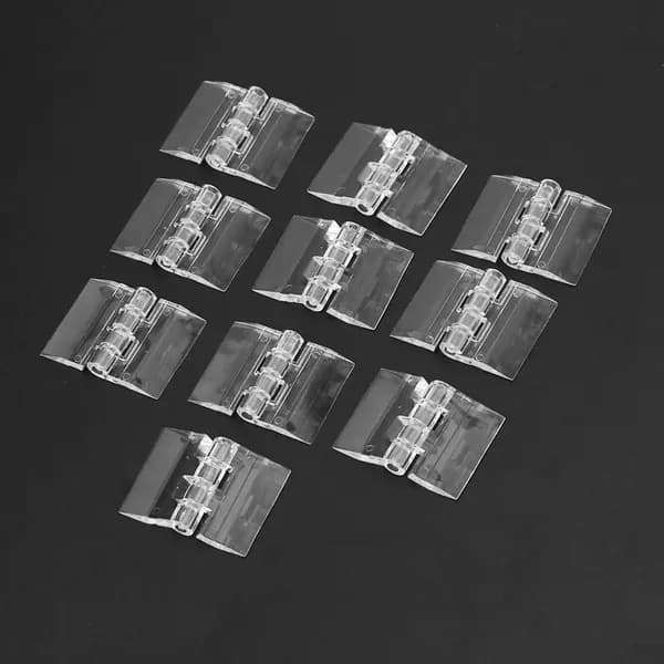 Петля акриловая 25x33мм прозрачная, Другое