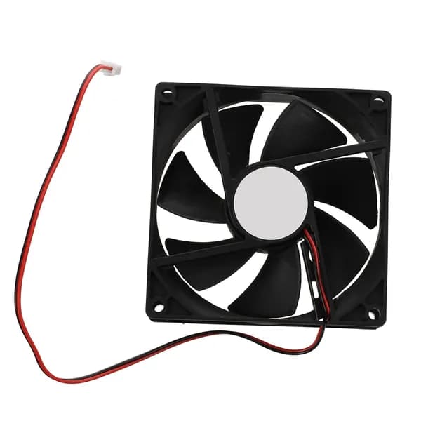 90мм x 25мм DC 12V 2Pin Охлаждающий вентилятор для корпуса компьютера CPU Cooler