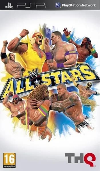 Игра WWE All Stars PSP Диск на PS Portable