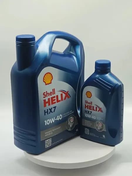 Моторное масло Шелл Helix HX7 10W40 EU 4л+1л