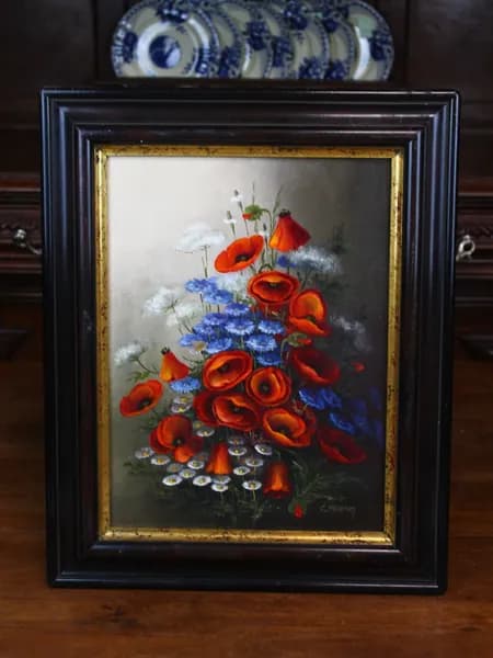 Картина. Холст. Масло. С подписью автора. Начало 20 века. Европа