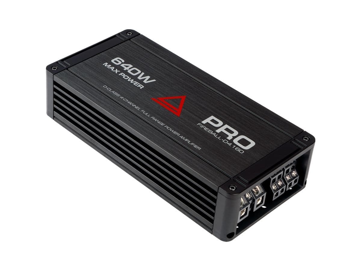 Автомобильный усилитель 4 канала AURA FIREBALL-D4.160 PRO