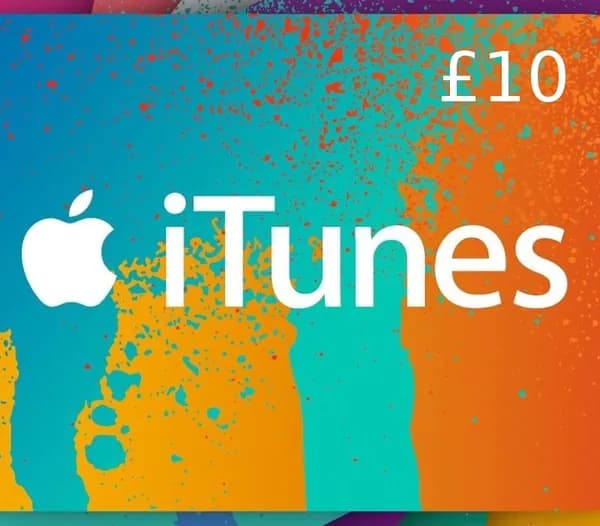 Пополнение iTunes 10 Фунтов Карта Британия ключ активации, цифровая версия