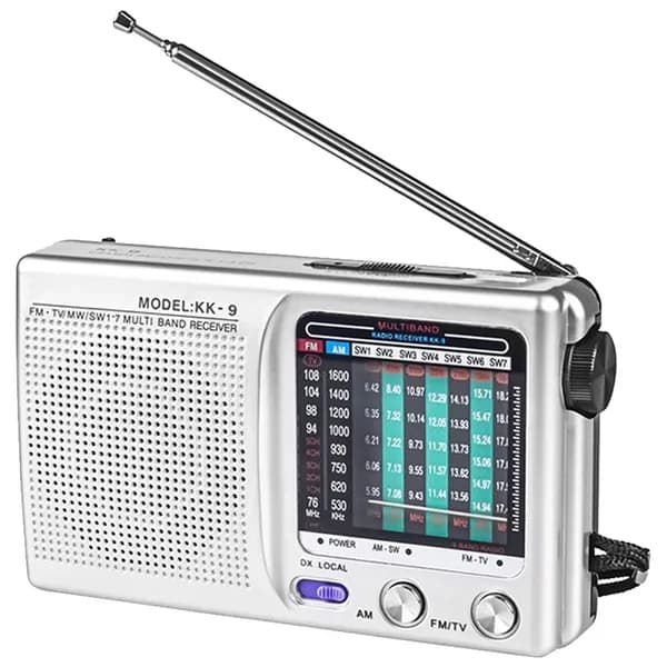 Портативное FM/AM-радио с аналоговой настройкой и встроенным динамиком