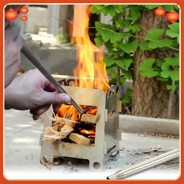 Трубка для разжигания, компактная, легкая, для кемпинга и альпинизма