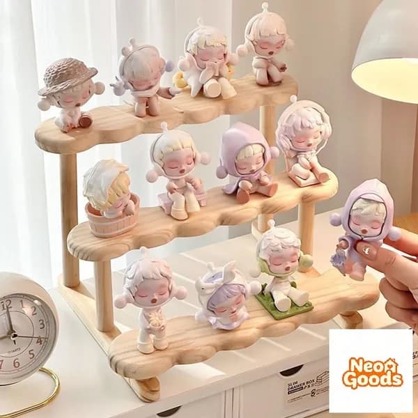 NeoGoods Этажерка, 3 секц., Массив дерева, 25.5х21х17.6 см