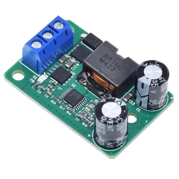 Преобразователь 24V/12V в 5V, 5A DC-DC понижающий модуль синхронная выпрямительная схема , 25W / для LED и DIY.