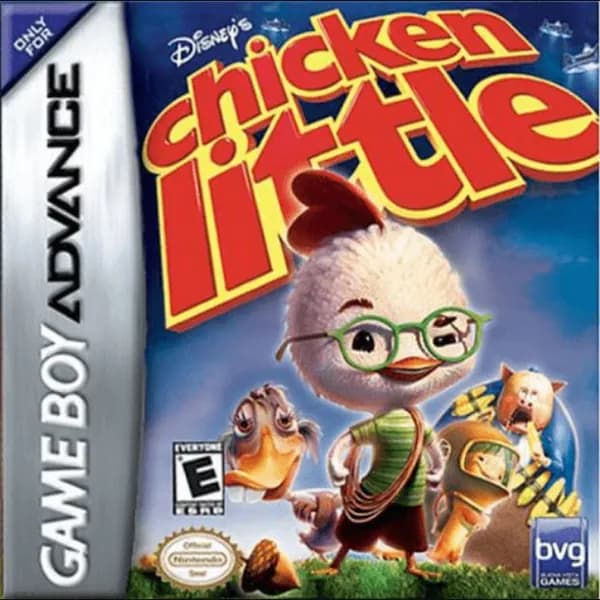 Chicken Little (Цыпленок Цыпа) GBA, рус.версия (Platinum) 64K-042