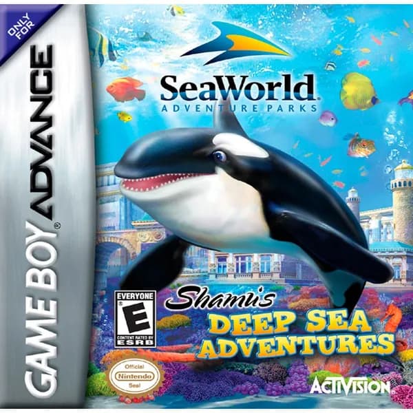 Игра Shamu's Deep Sea Adventures (русские субтитры) для GBA