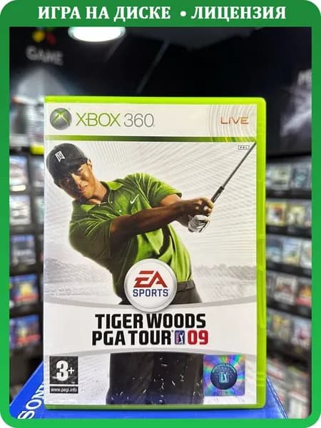 Игра Tiger Woods PGA Tour 09 (Xbox 360) (Box)